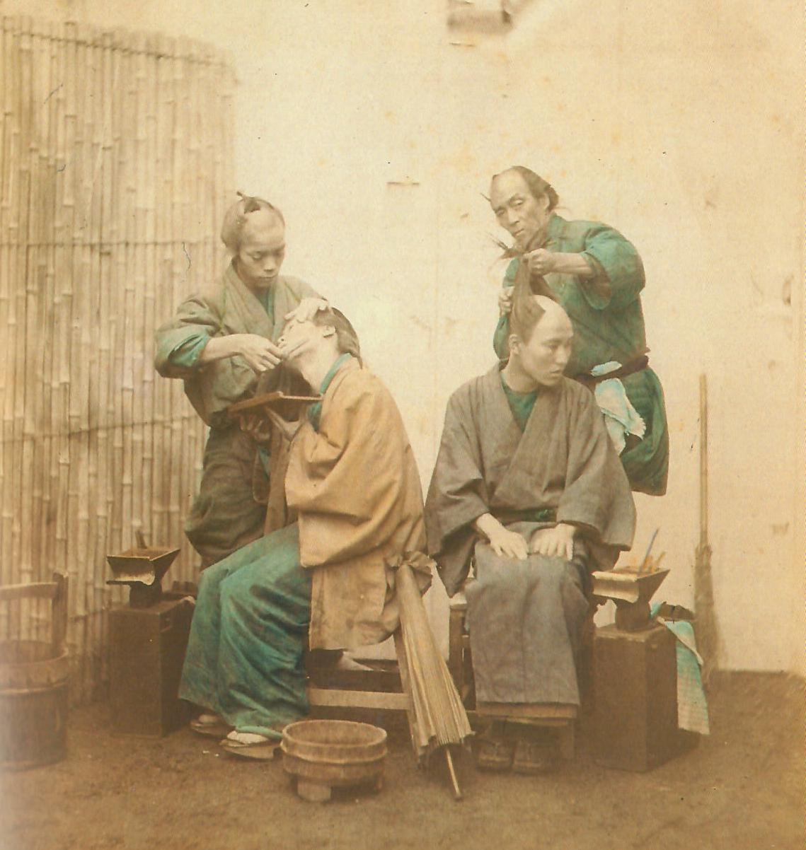 barbershop japan 1856