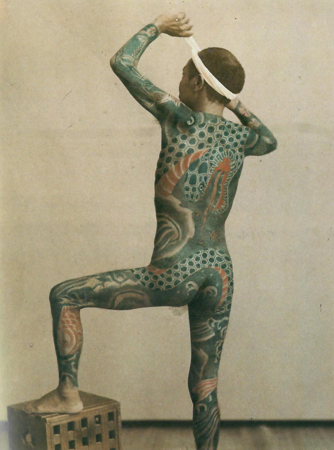tatooed japanese 1880